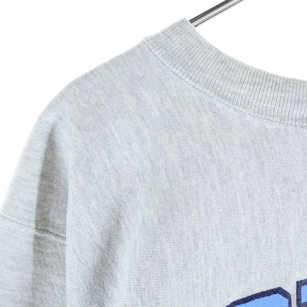 CHAMPION(チャンピオン) 90S REVERSE WEAVE NORTHCAROLINA リバースウィーブ 2段 クルーネック半袖スウェットトレーナー グレー