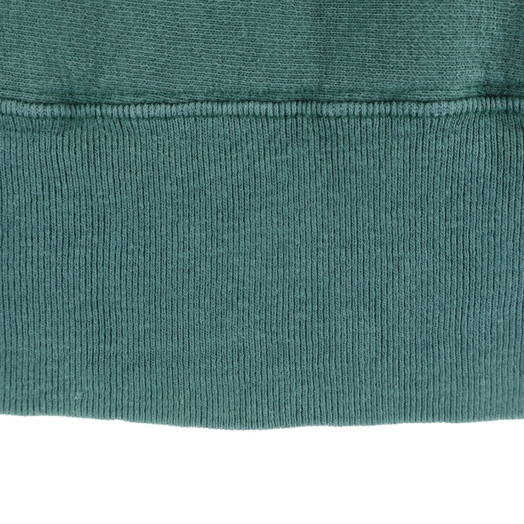 CHAMPION(チャンピオン) 80S REVERSE WEAVE BERKSHIRE リバースウィーブ トリコTタグ タグ欠損 クルーネック長袖スウェットトレーナー グリーン