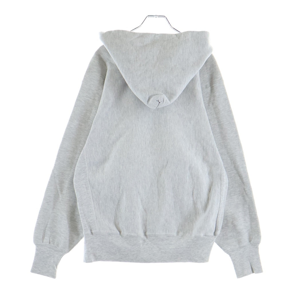 CHAMPION(チャンピオン) 90S VINTAGE WEST HIGH GIRLS TRACK 95-3 刺しゅうタグ 4段 カプセル インディアンヘッド プルオーバー フーディー スウェット パーカー グレー