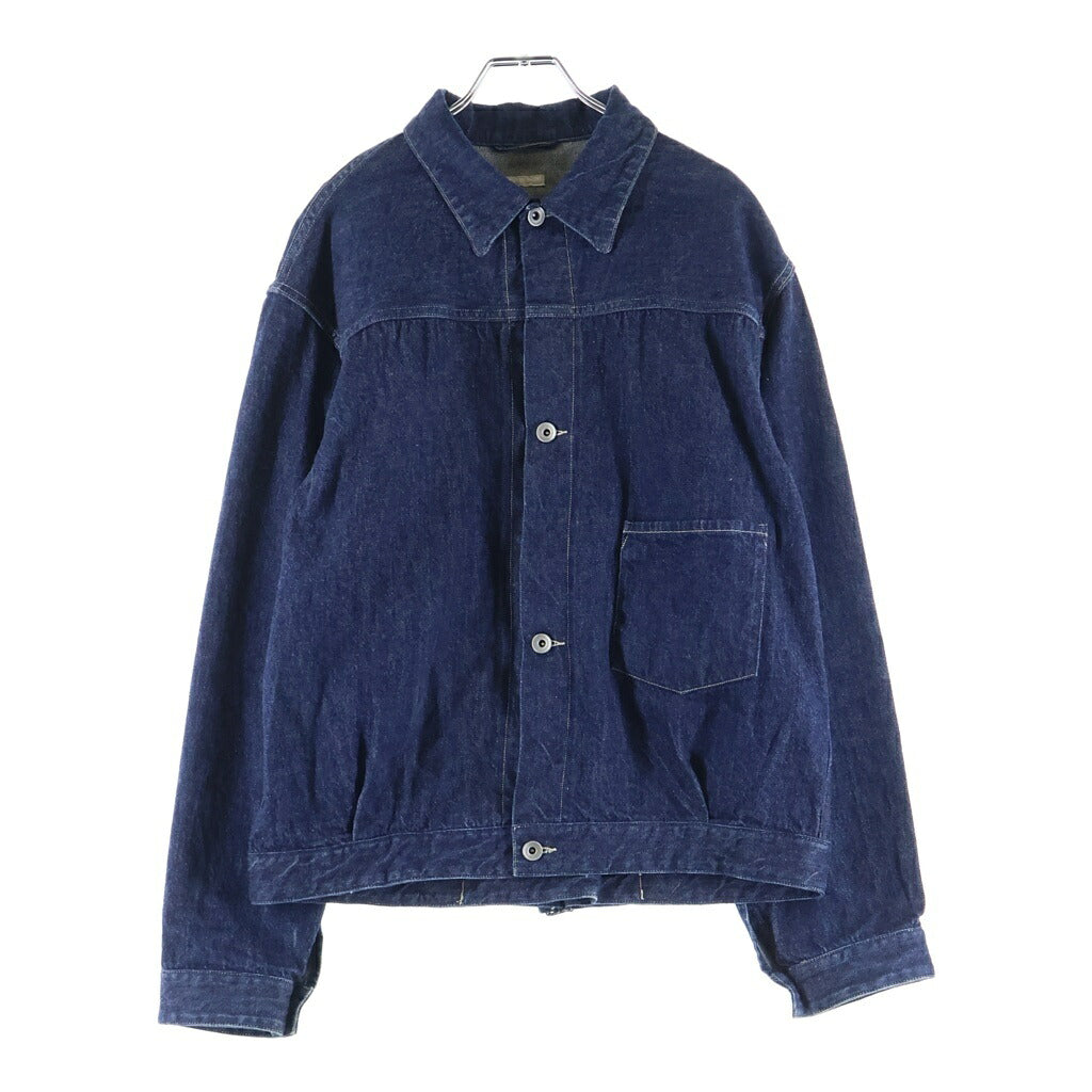 COMOLI(コモリ) 19AW 1st TYPE 大戦モデル型 ドーナツボタン デニムジャケット インディゴ Q03-01006