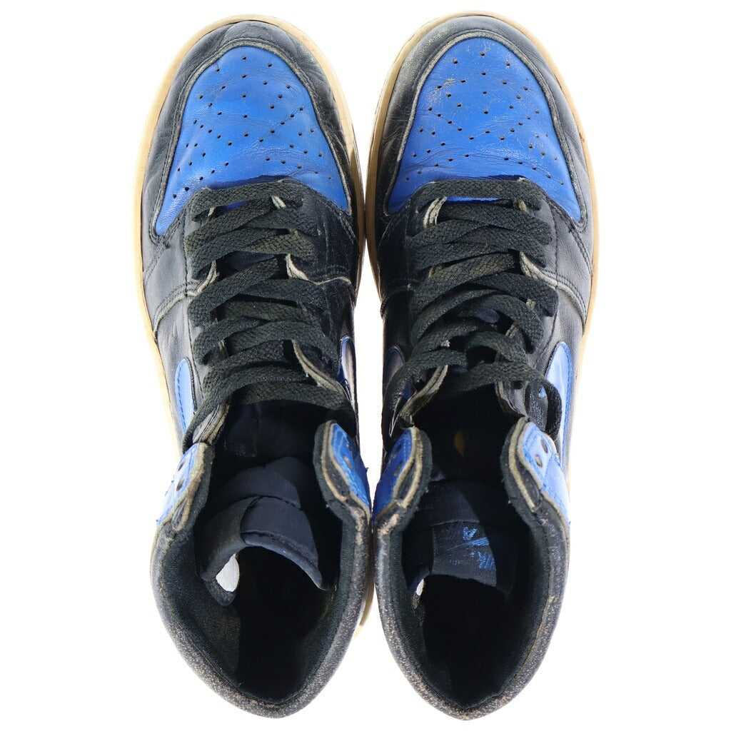 NIKE(ナイキ) 【観賞用 1985年製】 AIR JORDAN 1 ROYAL エアジョーダン1 ロイヤルブルー ハイカットスニーカー ブルー/ブラック US8/26cm 851101