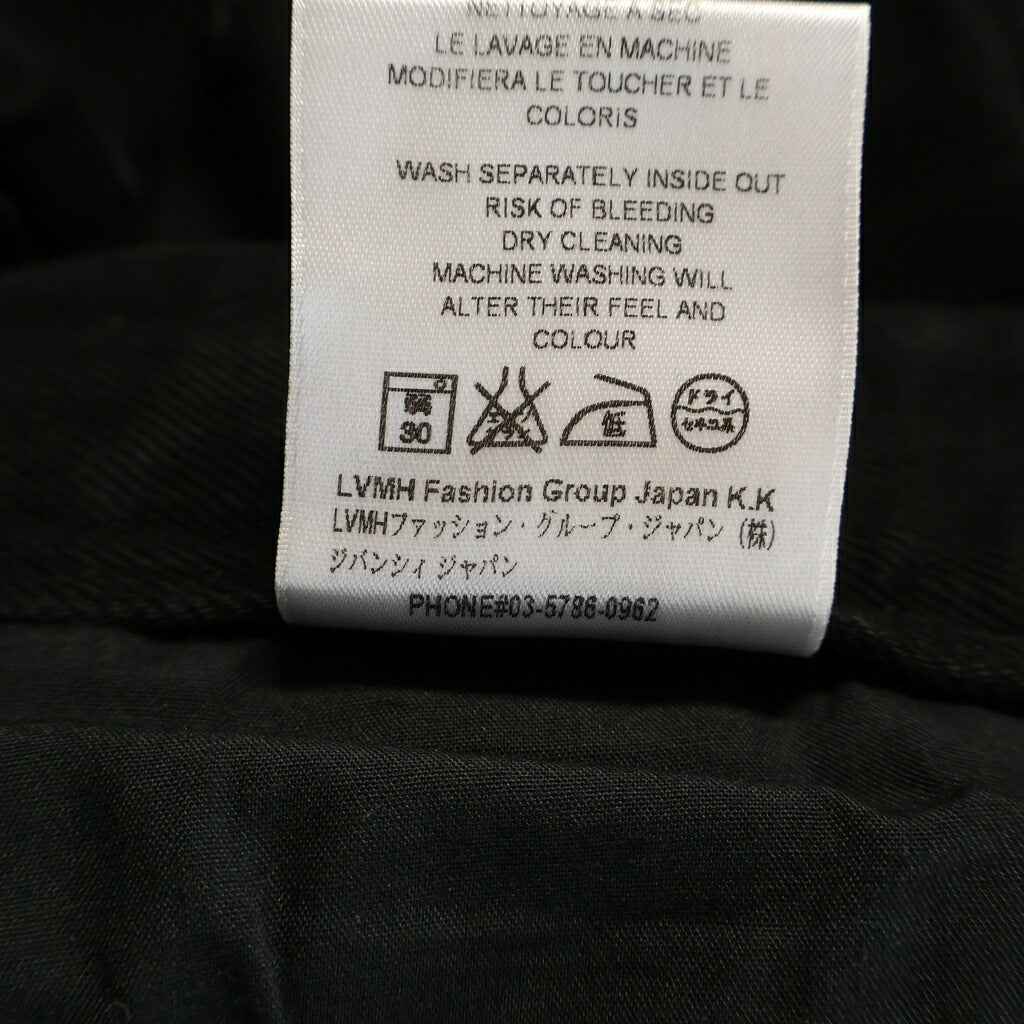 GIVENCHY(ジバンシィ) DAMAGED ZIP SLIM SKINNY PANTS チュニジア製 ダメージ加工 ジップ スリムデニムパンツ ブラック 17F 0908 466