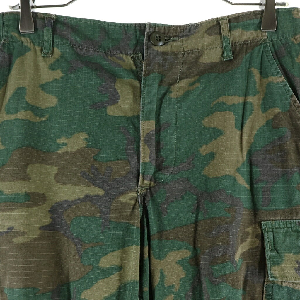 VINTAGE(ヴィンテージ) 60S US ARMY Camo Pants アメリカ軍 ファティーグ カモ パンツ ブラウン/グリーン 100-69-C-2697 8415-945-9218
