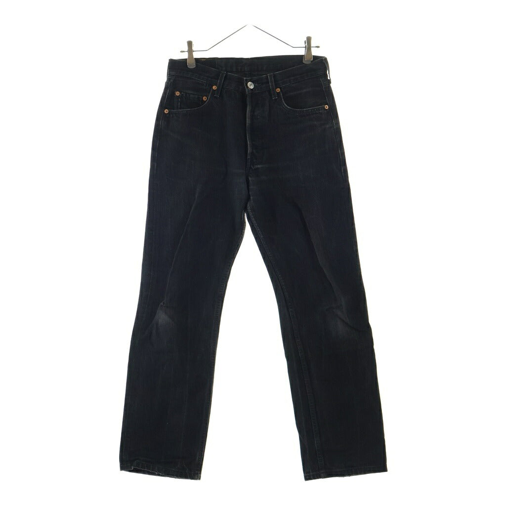 Levi's(リーバイス) 90S 501 スモールe ボタン裏刻印252 後染め デニムパンツ ブラック