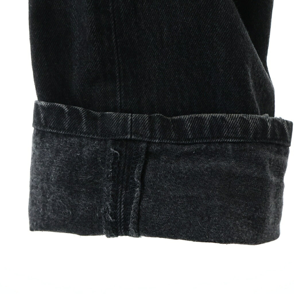 Levi's(リーバイス) 90S 501 スモールe ボタン裏刻印252 後染め デニムパンツ ブラック