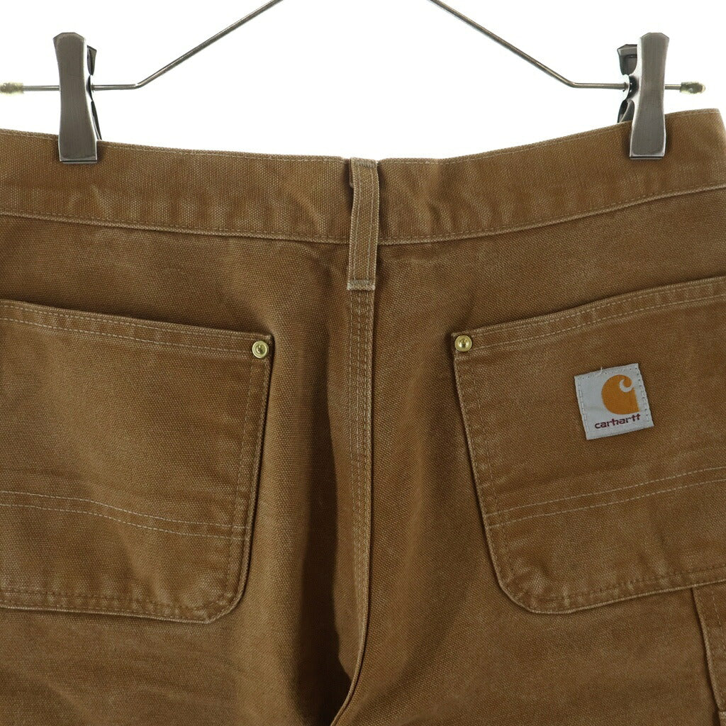 CARHARTT(カーハート) 10S DOUBLE KNEE LOOSE ORIGINAL FIT ダブルニー ダック パンツ ブラウン B01-BRN