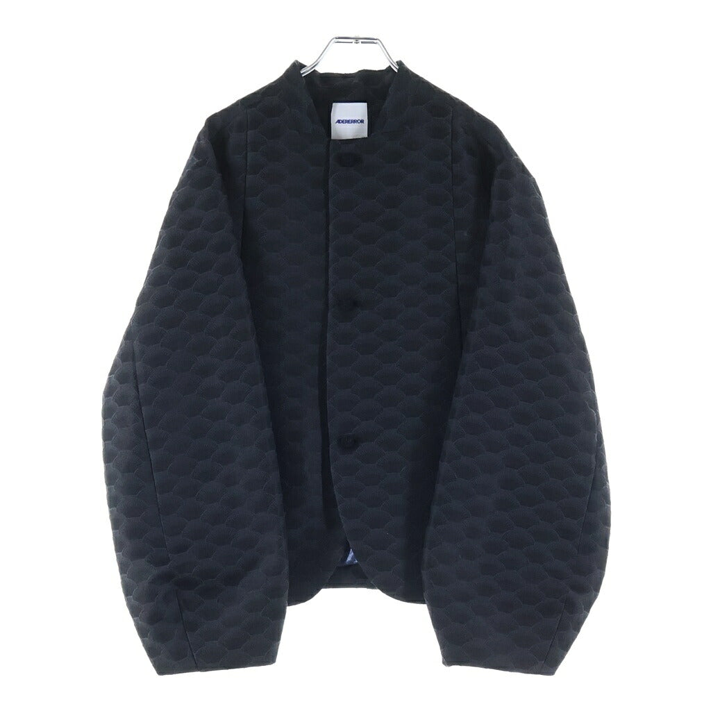 ADER ERROR(アーダーエラー) QUILTED JACKET PRODUCT.5 BLACK キルティング ジャケット ブラック BP01FWJK0105