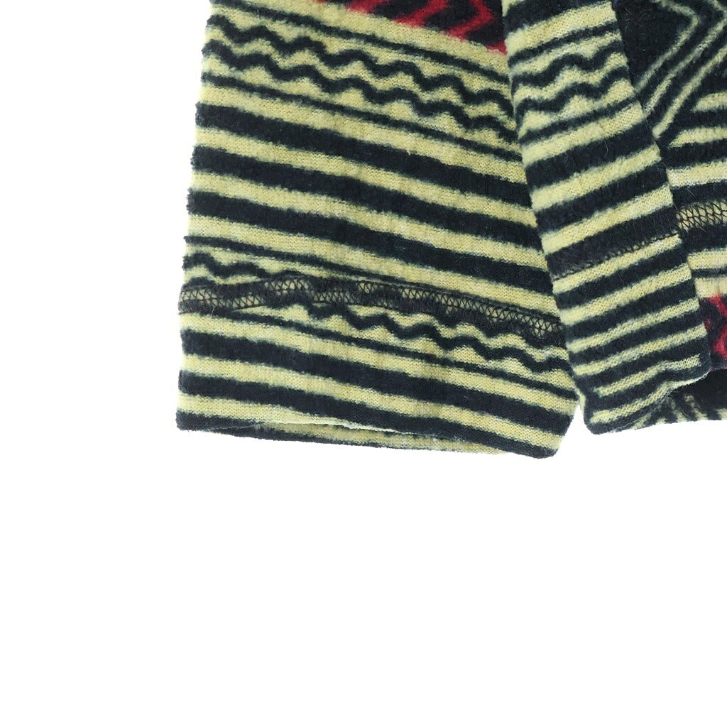 PATAGONIA(パタゴニア) 90S ブルズアイ柄 ハーフジップフリースジャケット USA製 長袖ハーフジップボアジャケット マルチカラー