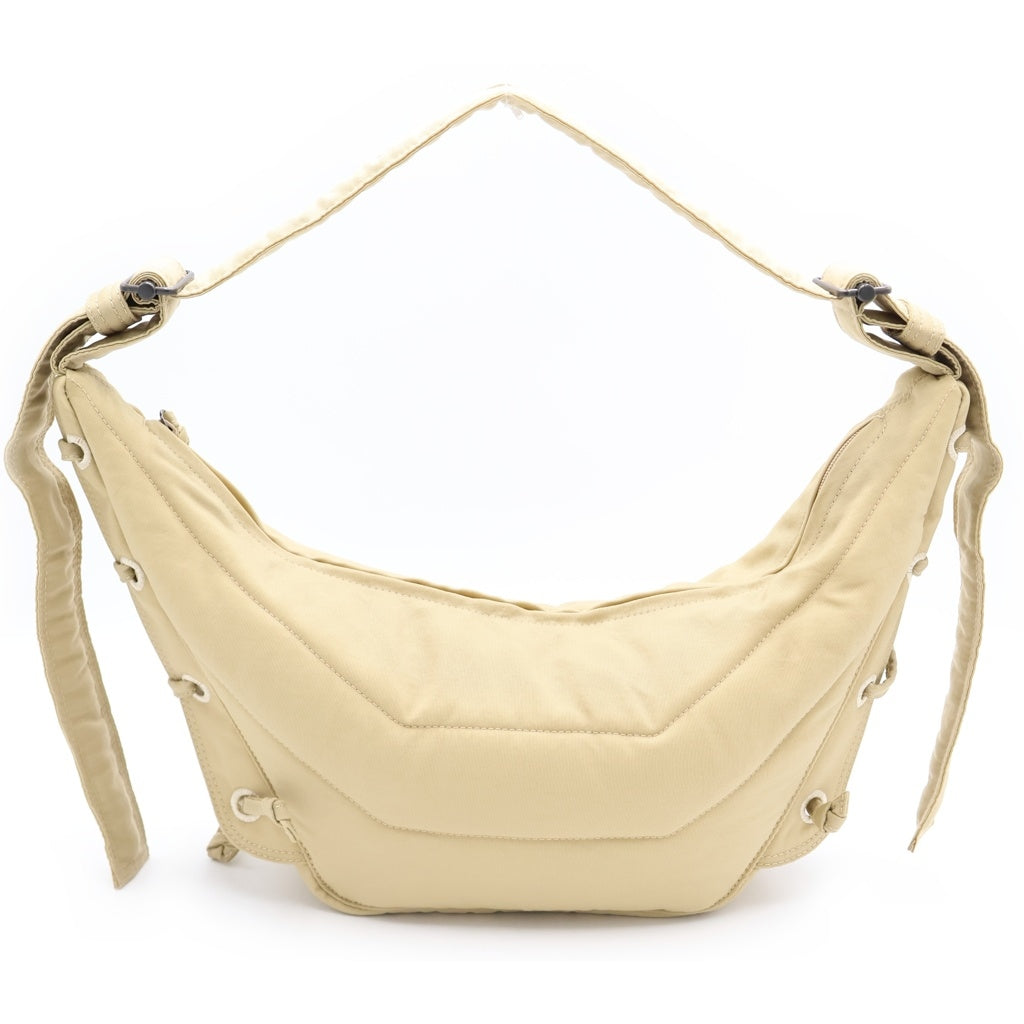 LEMAIRE(ルメール) SOFT GAME BAG ソフトゲーム アジャスタベルト ショルダーバッグ アイボリー BG293 LF1330 レディース