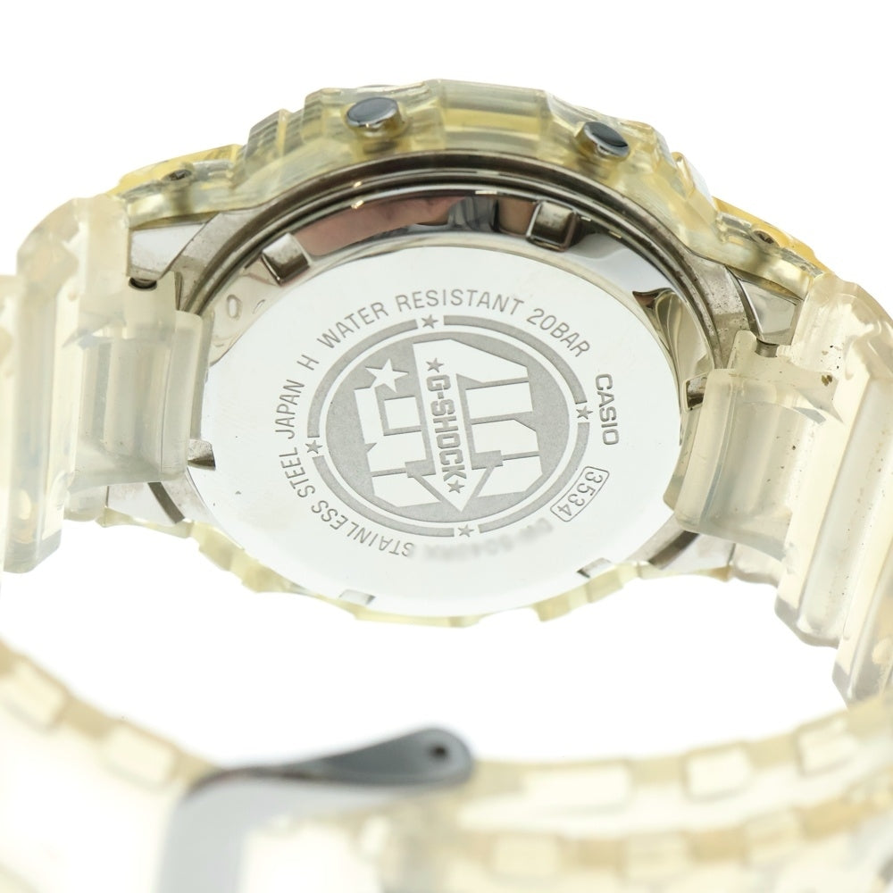 CASIO G-SHOCK(カシオ ジーショック) 40周年モデル クリアバンド デジタルウォッチ 腕時計 DW-5040 RX-7JR