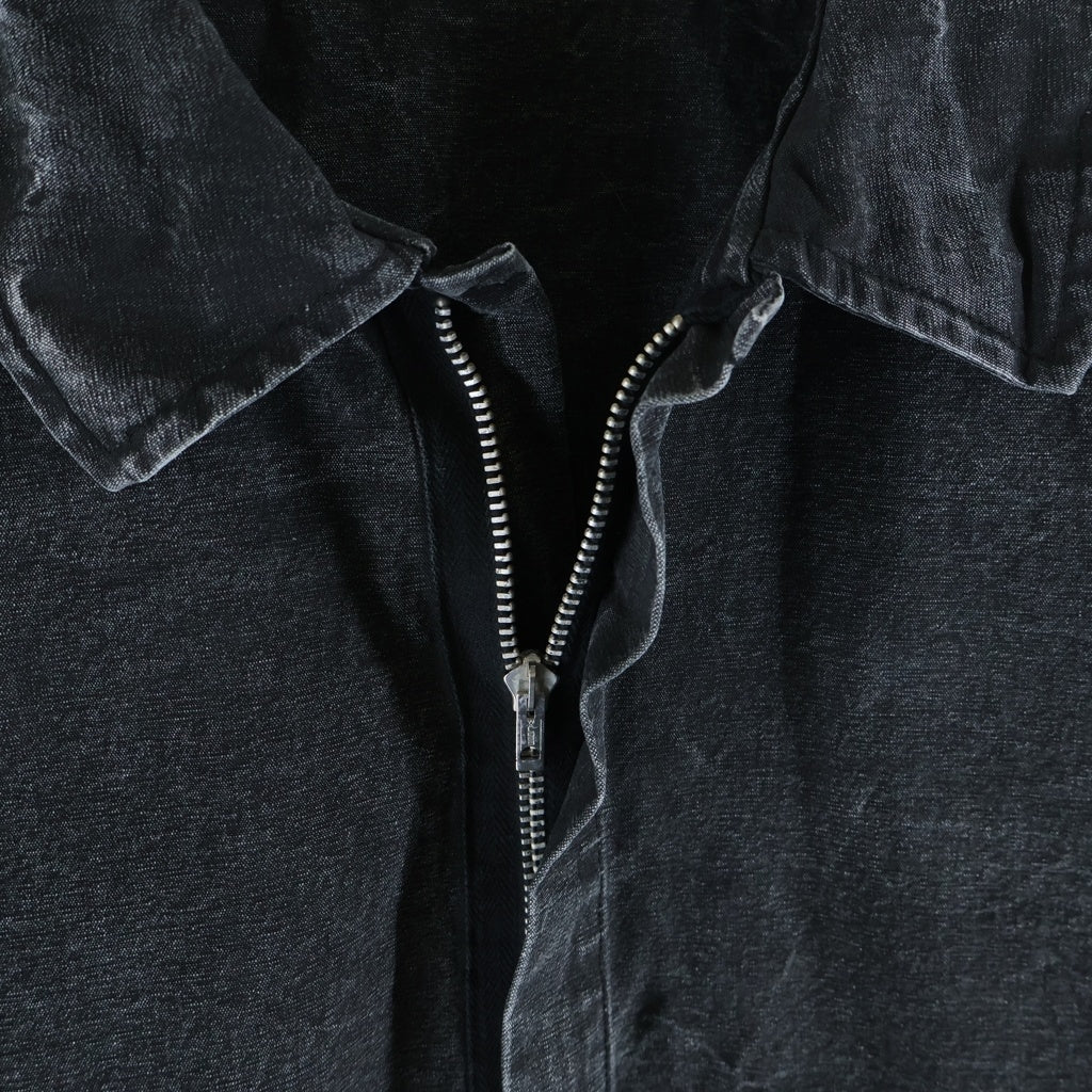 A.PRESSE(アプレッセ) 25SS Vintage Hunting Jacket アプラッセ ヴィンテージ ハンティング ジャケット リバーシブルファスナー ブラック 25SAP-01-19H-BLACK