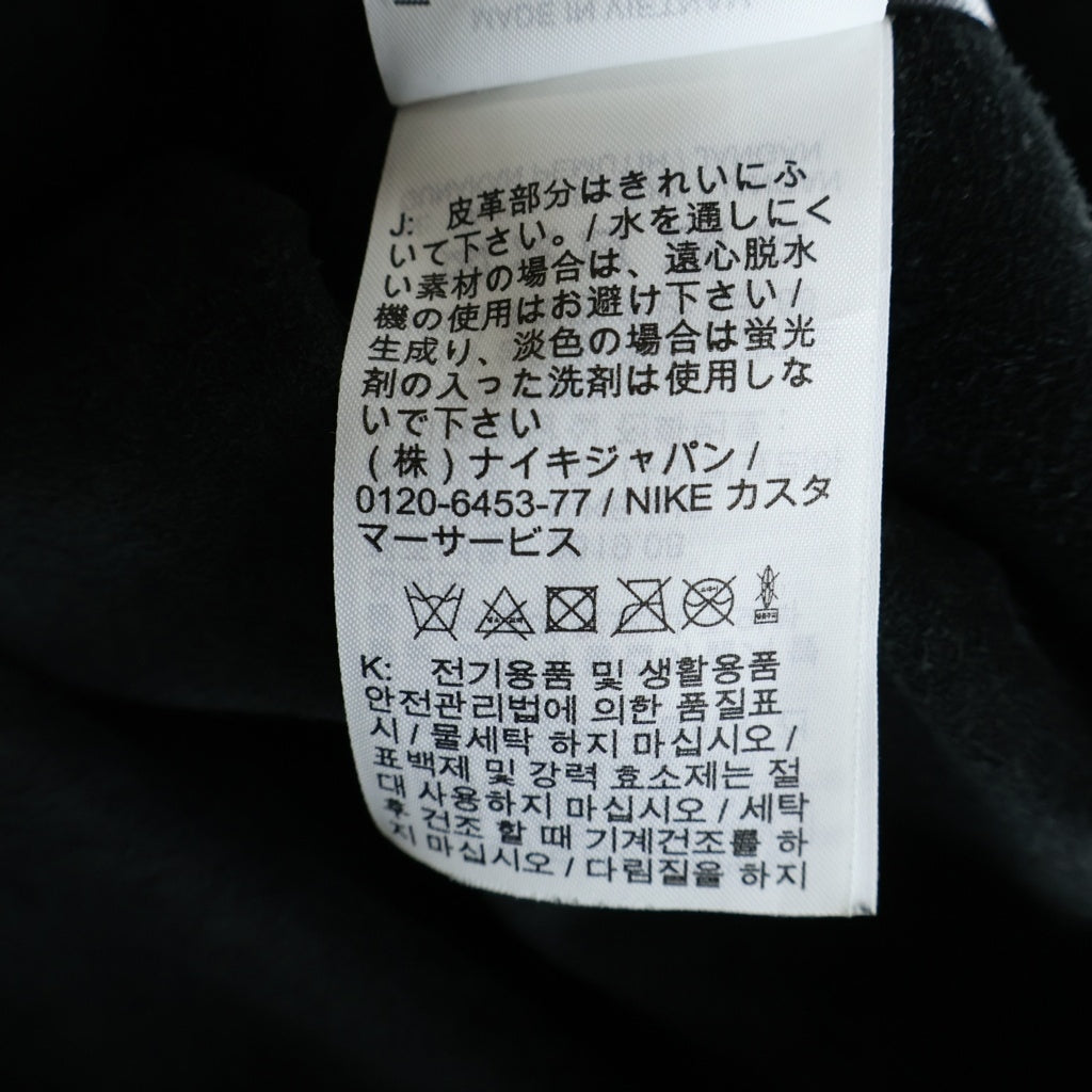 SUPREME(シュプリーム) 19AW×NIKE Leather Baseball Jersey ナイキ レザー ベースボール ジャージー 半袖シャツ ブラック CK6221-010