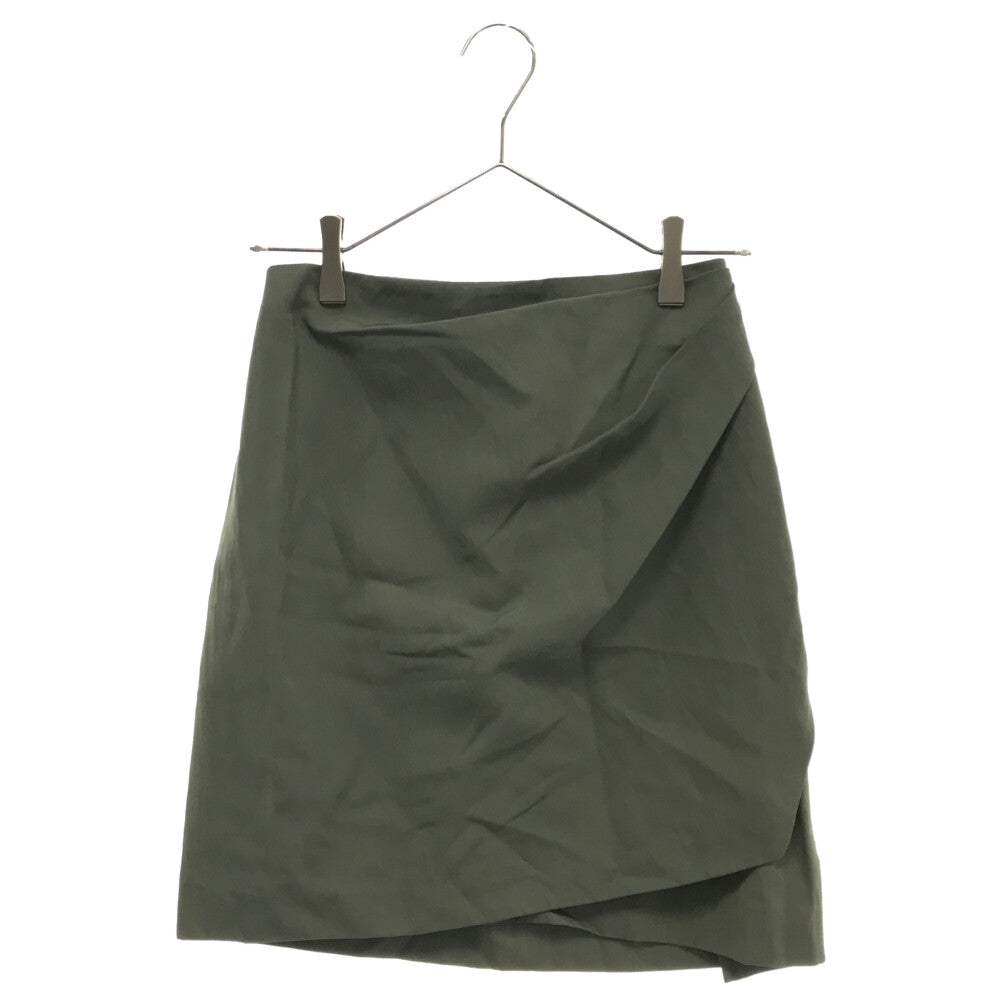 3.1 Phillip Lim(スリーワンフィリップリム) ウールラップ フレアスカート F111-3809CWS カーキ レディース