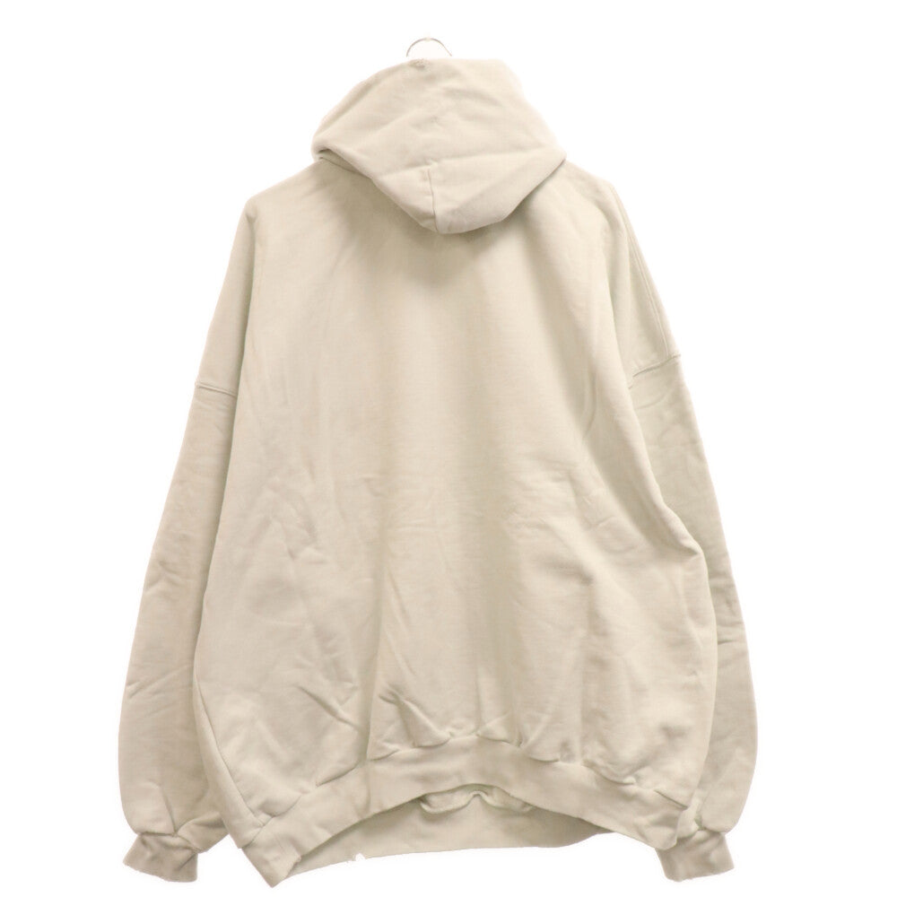BALENCIAGA(バレンシアガ) 23AW ロゴ刺繍プルオーバーパーカー グレー 739024 TOVN9