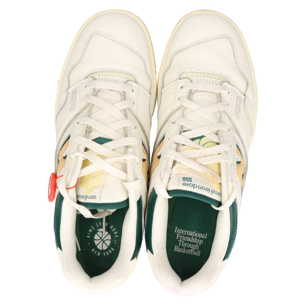 New Balance(ニューバランス) ×Aime Leon Dore P550 Yellow BB550A2 エメ レオン ドレ ローカットスニーカー US10/28cm ベージュ