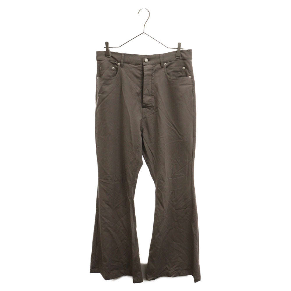 Rick Owens(リックオウエンス) 24SS Bolan Bootcut Pants RU01D3335-ZL ブーツカットフレアパンツ ダスト