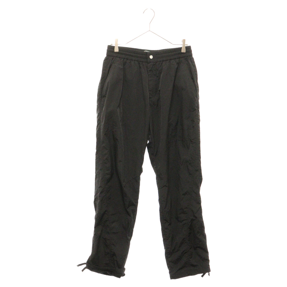 KITH(キス) Wrinkle Nylon Mercer 8 Pant リンクルナイロンマーサー8パンツ ブラック