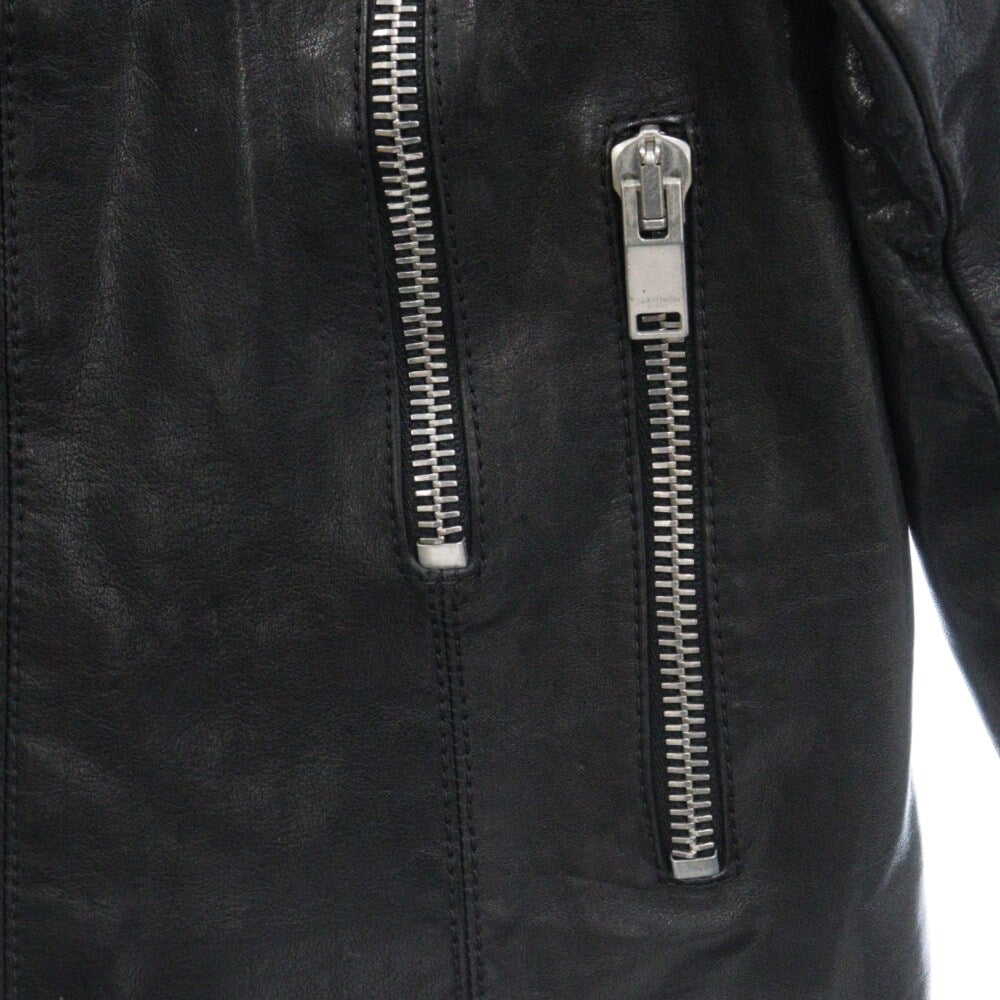 SAINT LAURENT PARIS(サンローランパリ) 13AW Zip Design Leather Jacket ジップデザインライダースジャケット 334572 Y5CZ2 ブラック