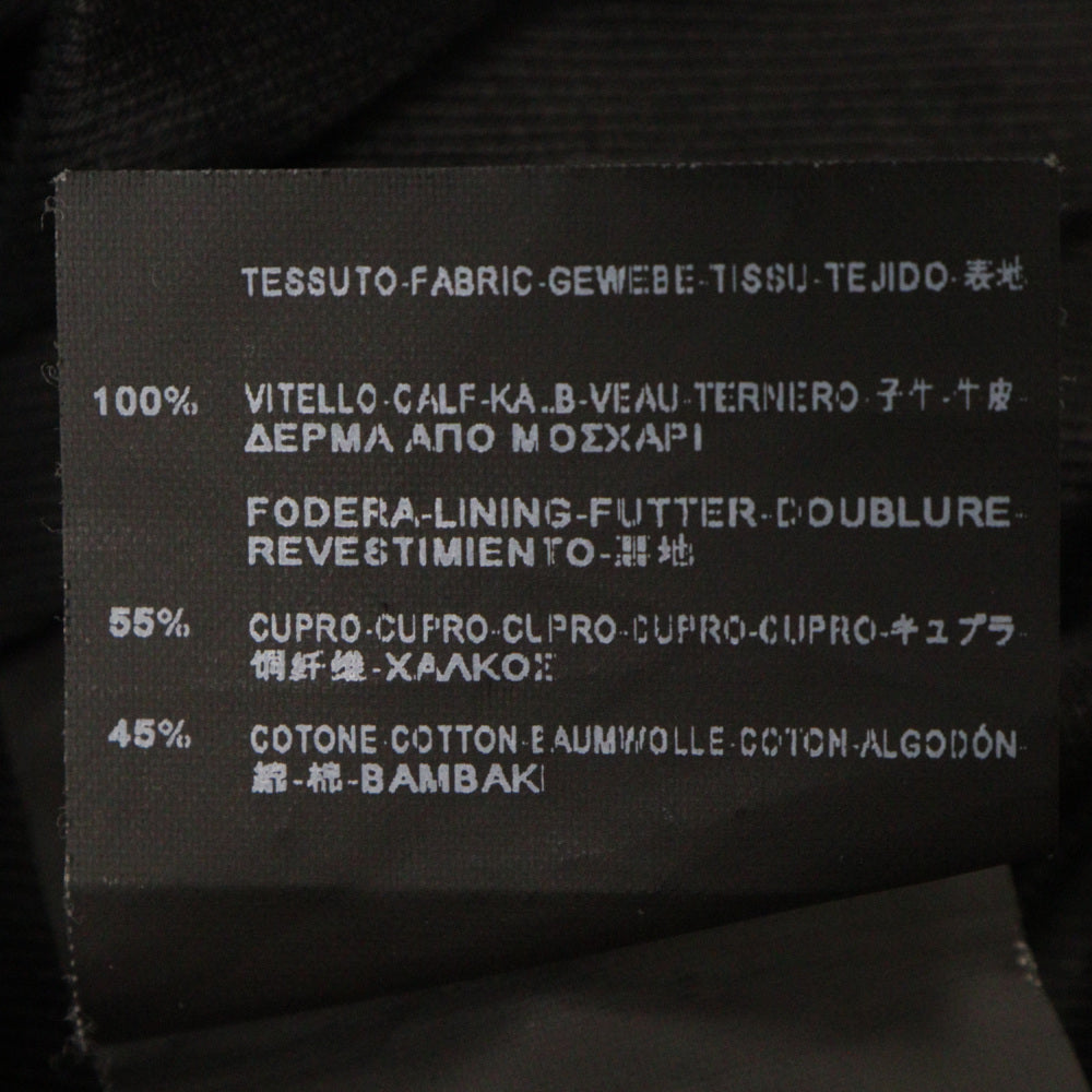 SAINT LAURENT PARIS(サンローランパリ) 13AW Zip Design Leather Jacket ジップデザインライダースジャケット 334572 Y5CZ2 ブラック