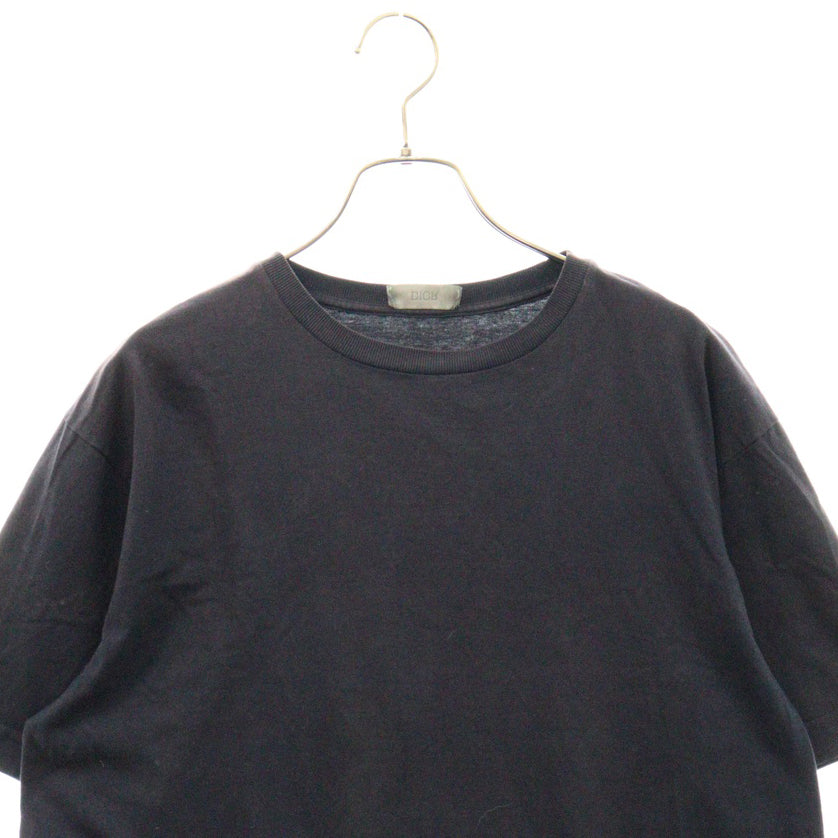 DIOR(ディオール) 19SS Motif Stripe T-Shirt 923J631W8541 オブリーク レイヤード クルーネック 半袖Tシャツ ネイビー