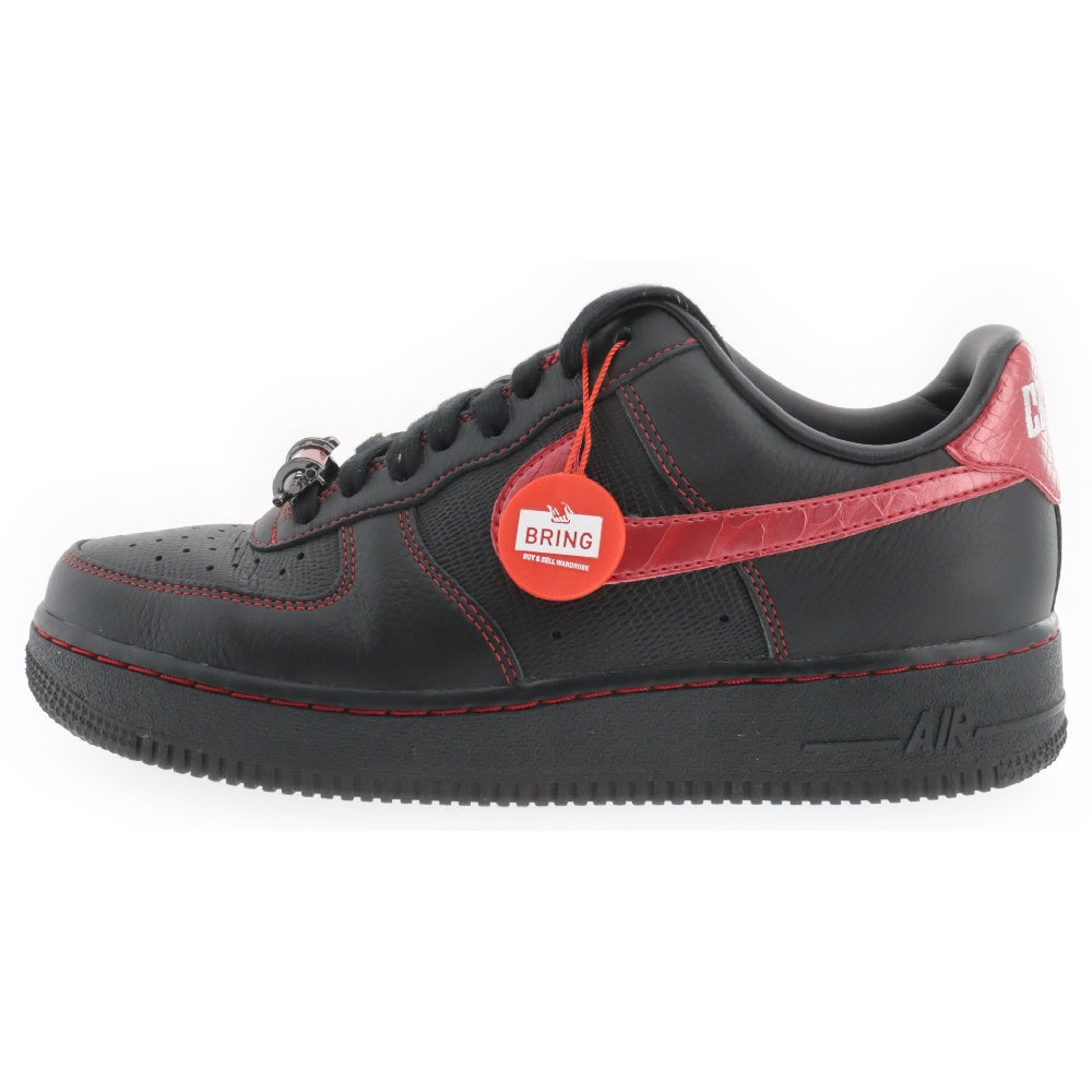 NIKE(ナイキ) ×RTFKT Air Force 1 Low Demon エアフォース1 ロー デーモン ローカットスニーカー ブラック/レッド US7/25cm FQ3956-001