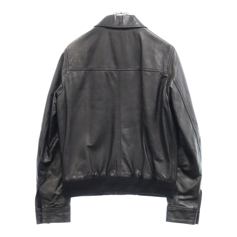 SAINT LAURENT PARIS(サンローランパリ) Lamb Leather Jacket ラムレザー ジャケット ブラック 484279 Y5NQ1