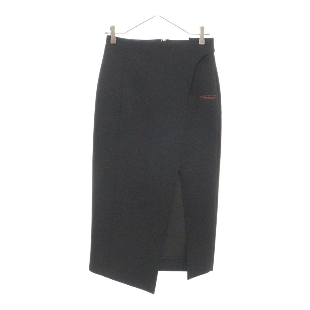 OFF-WHITE(オフホワイト) OWCC131F21FAB001 スナップボタン ミニスカート ブラック レディース