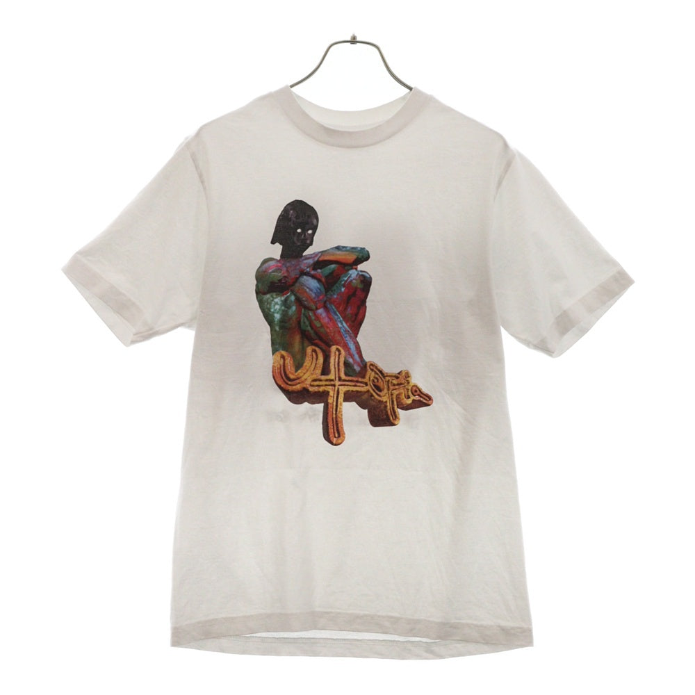 TRAVIS SCOTT(トラヴィススコット) 23SS UTOPIA B1 TEE ユートピア ロゴプリント クルーネック半袖Tシャツ ホワイト