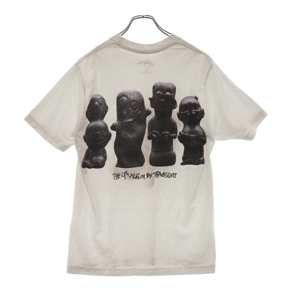 TRAVIS SCOTT(トラヴィススコット) 23SS UTOPIA B1 TEE ユートピア ロゴプリント クルーネック半袖Tシャツ ホワイト