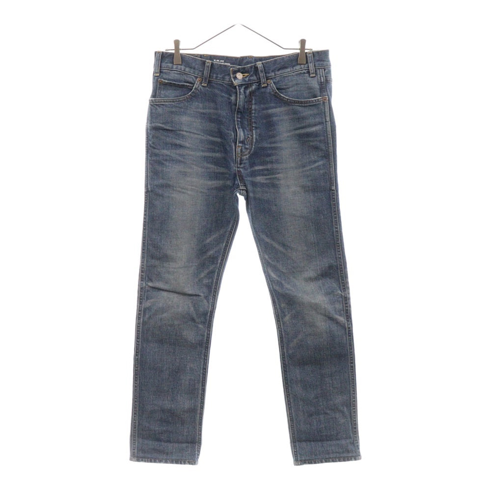 CELINE(セリーヌ) SKINNY JEANS IN VINTAGE UNION WASH DENIM ウォッシュド加工デニムパンツ 2N354114T インディゴ