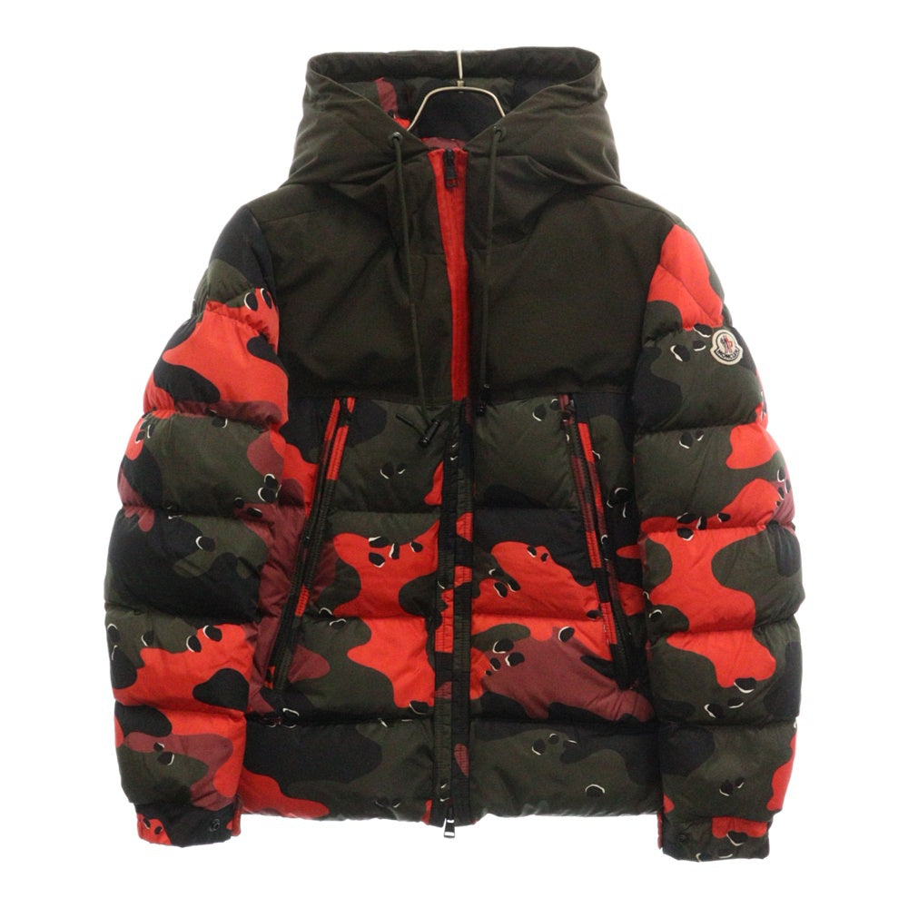 MONCLER(モンクレール) 19AW EYMERIC E20914199285 539P1 カモフラ総柄ダウンジャケット 迷彩 マルチ