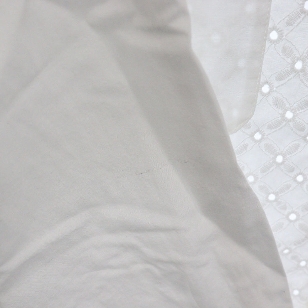 KITH(キス) Lattice Floral Long Sleeve Apollo Shirt ラティスフローラル ロングスリーブ アポロシャツ 長袖シャツ ホワイト