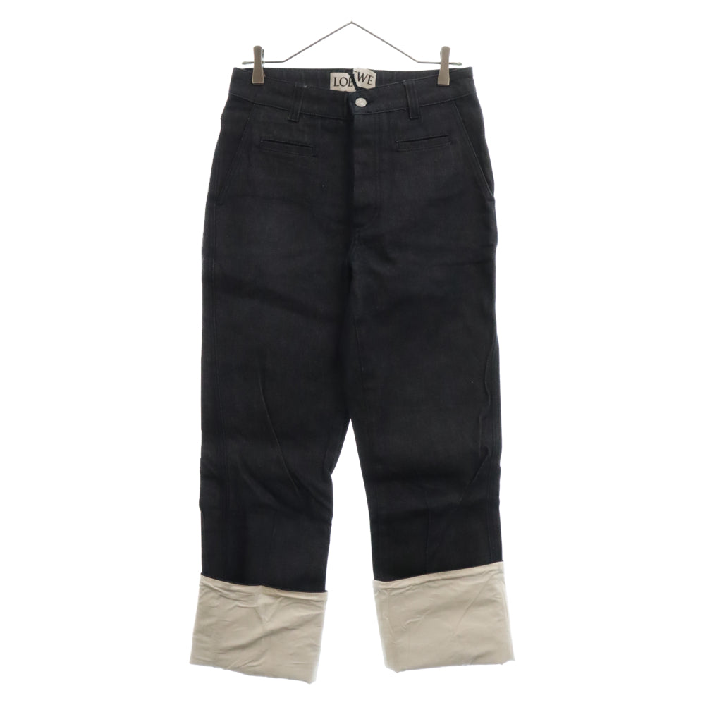 LOEWE(ロエベ) Fisherman Wash Denim Pants フィッシャーマンデニムパンツ ジーンズ インディゴ D2292110UN