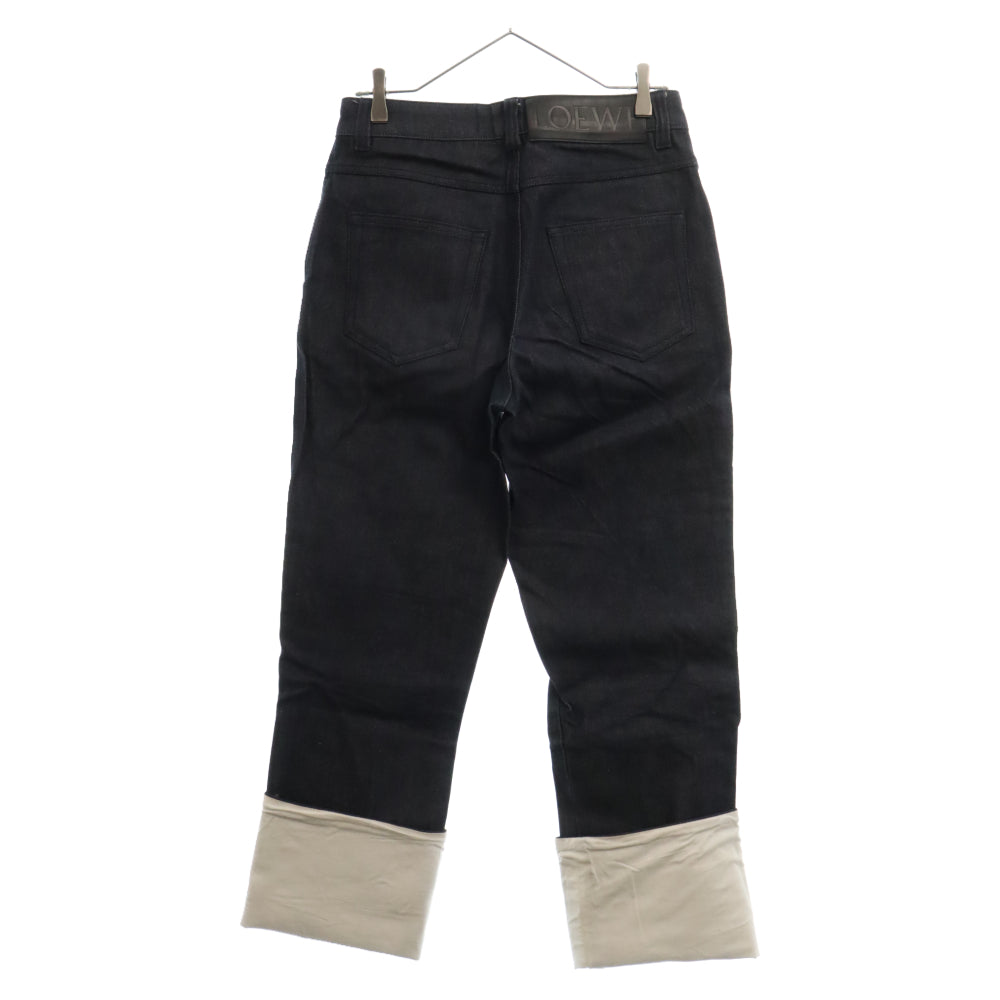 LOEWE(ロエベ) Fisherman Wash Denim Pants フィッシャーマンデニムパンツ ジーンズ インディゴ D2292110UN