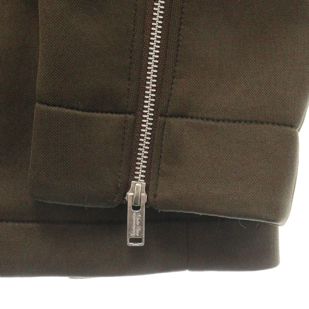 UNDERCOVER(アンダーカバー) 23AW ダンボールニット袖ZIPJKT テーラードジャケット ブラウン UC2C4104-2