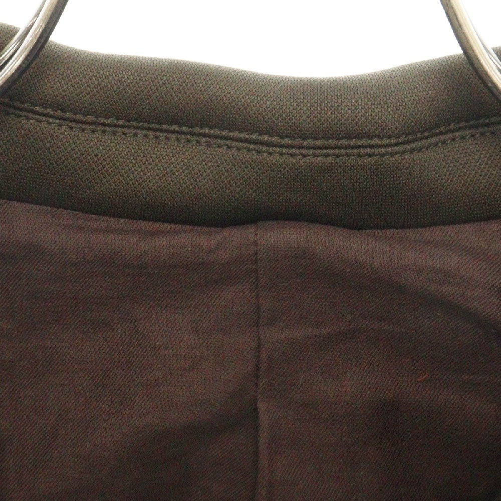 UNDERCOVER(アンダーカバー) 23AW ダンボールニット袖ZIPJKT テーラードジャケット ブラウン UC2C4104-2