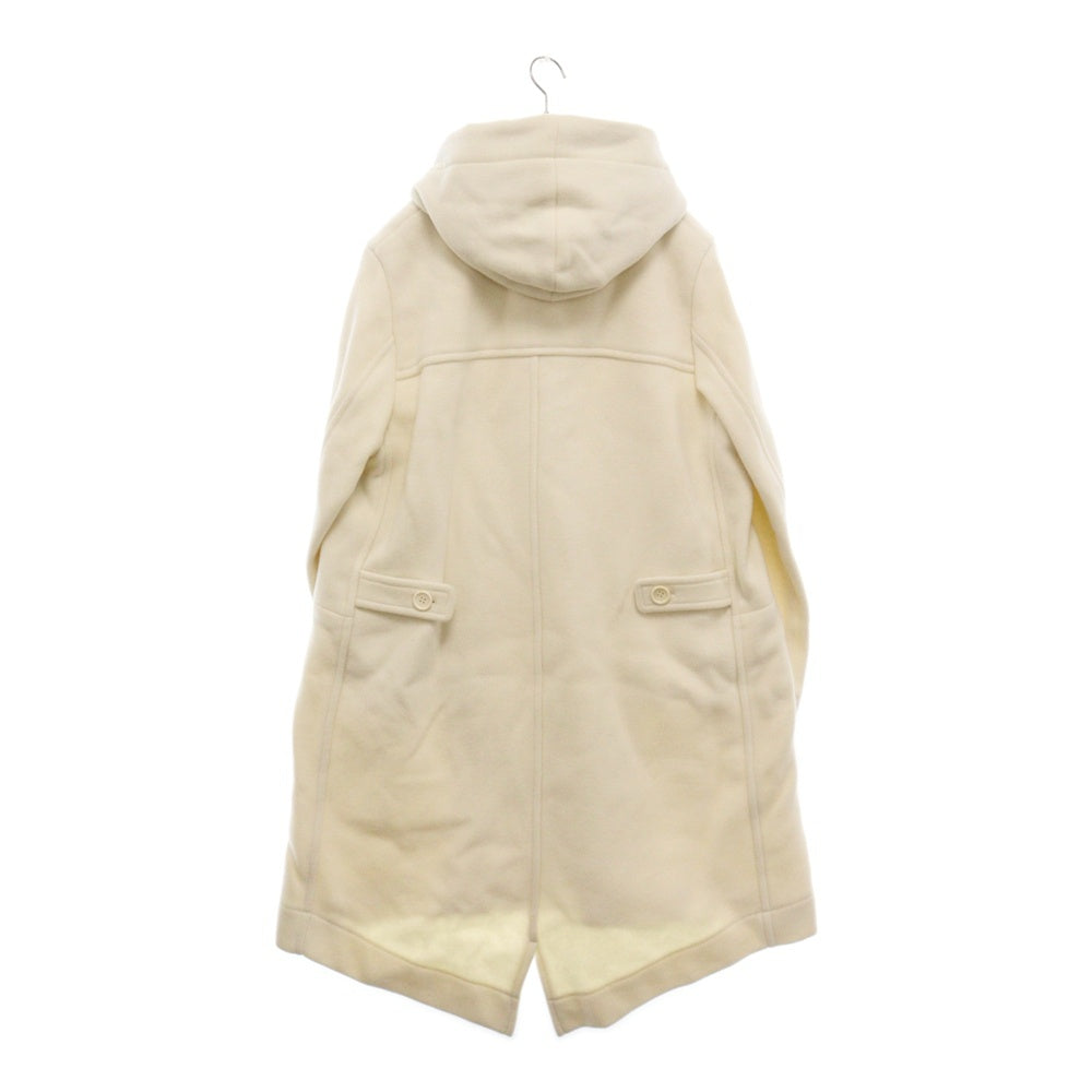 UNDERCOVER(アンダーカバー) 23AW ウールモッサフィッシュテールダッフルコート ホワイト UC2C4303