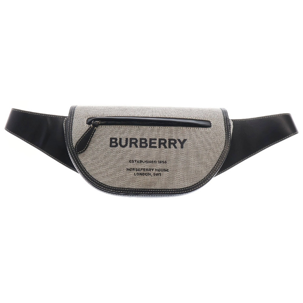 BURBERRYS(バーバリーズ) ホースフェリープリント オリンピアバムバッグ クロスボディバッグ ショルダーバッグ ブラック 8039505