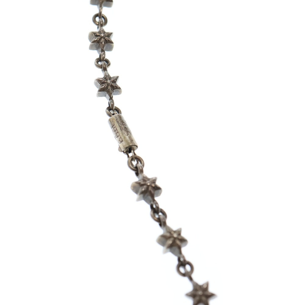 CHROME HEARTS(クロムハーツ) CHN TNY STAR タイニースター シルバーネックレス オールドチェーン