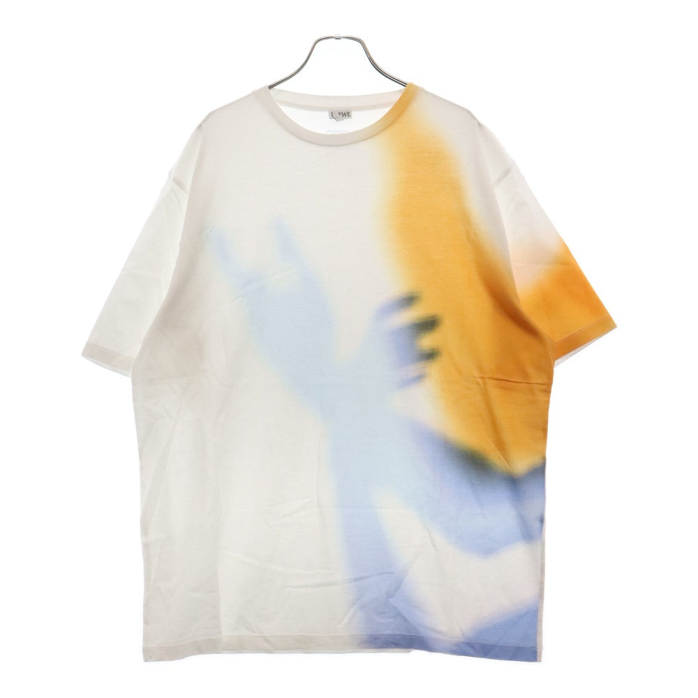 LOEWE(ロエベ) グラデーションオーバーサイズ半袖Tシャツ H526Y22X23 ホワイト