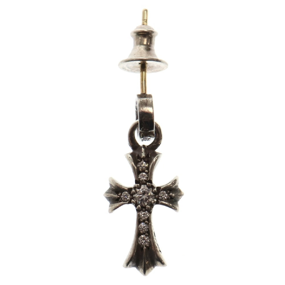 CHROME HEARTS(クロムハーツ) BBY F PPRCHN P/D ベイビーファット PAVEダイヤ パヴェダイヤ ピアス シルバー