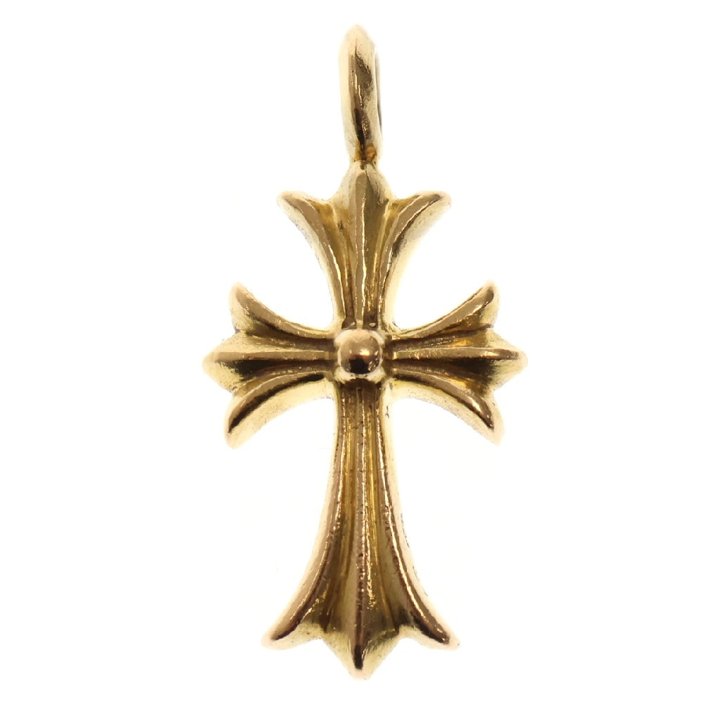 CHROME HEARTS(クロムハーツ) 22K TNY CRSF P/DMND タイニーファットクロス PAVEダイヤ パヴェダイヤ ネックレストップ ゴールド