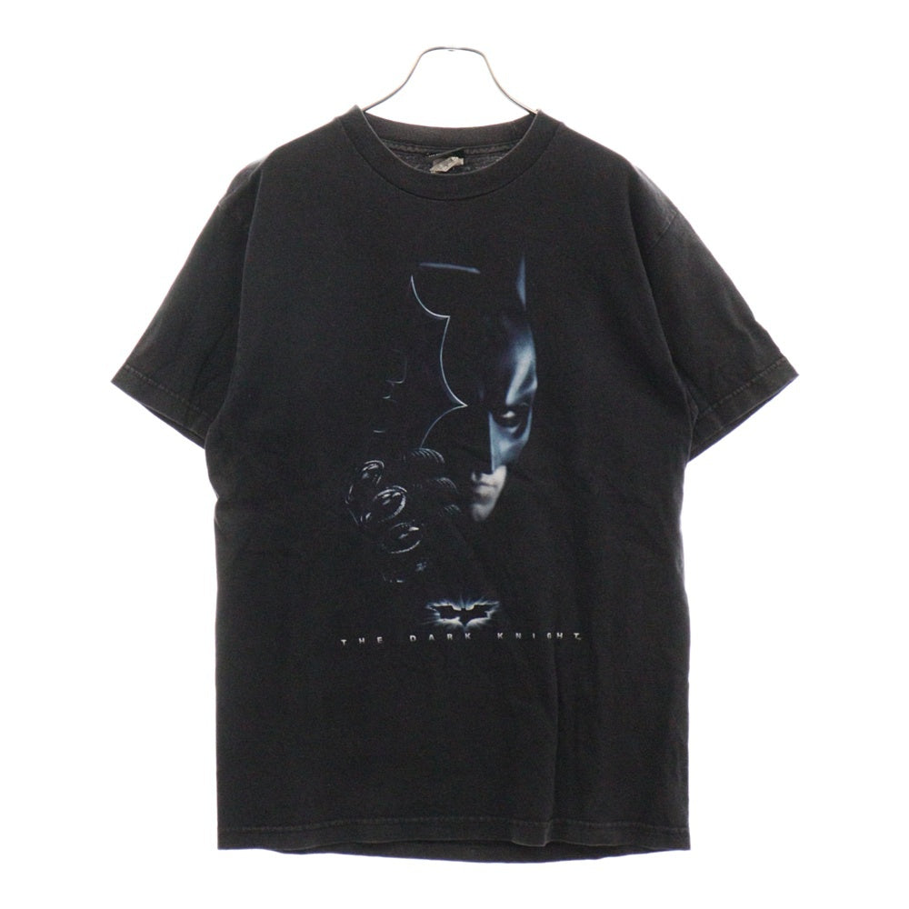 VINTAGE(ヴィンテージ) 00s the dark night ザダークナイトプリント 半袖Tシャツ ブラック