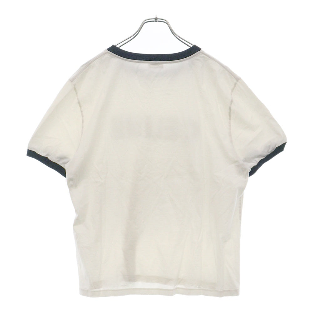 CELINE(セリーヌ) 23AW フロントロゴプリント ルーズ半袖Tシャツ ホワイト 2X49I671Q