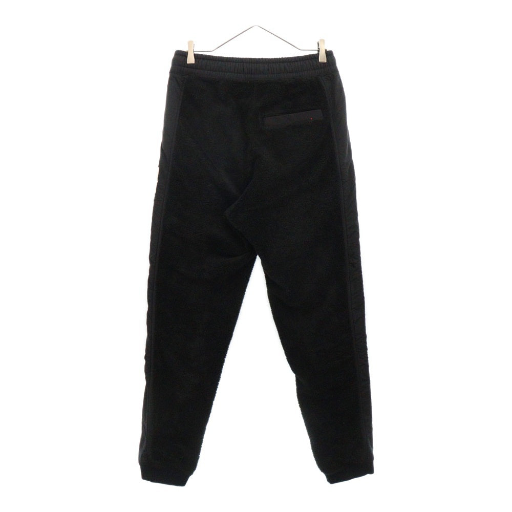 NIKE(ナイキ) JORDAN FLIGHT FLC PANT ロゴワッペン ボア ポリエステル トラックパンツ ブラック AH6257-010