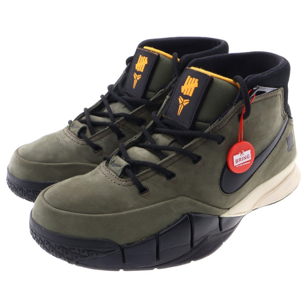 NIKE(ナイキ) ×アンディフィーテッド コービー1 プロトロ フライトジャケット ハイカットスニーカー カーキ SP18-MNBSKT-156 MS10