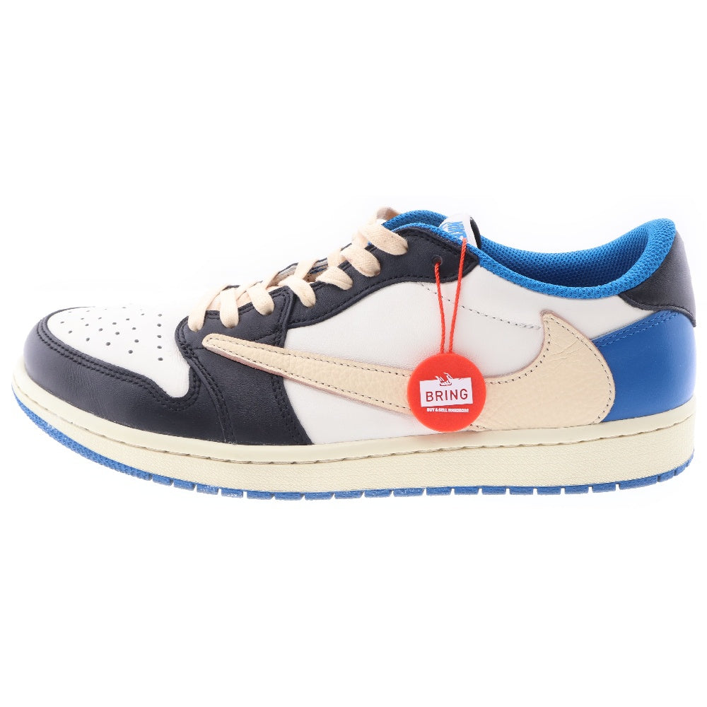 NIKE(ナイキ) ×TRAVIS SCOTT FRAGMENT DESIGN AIR JORDAN 1 LOW OG SP トラヴィススコット フラグメント エアジョーダン1 ローカットスニーカー US11/29cm DM7866-140