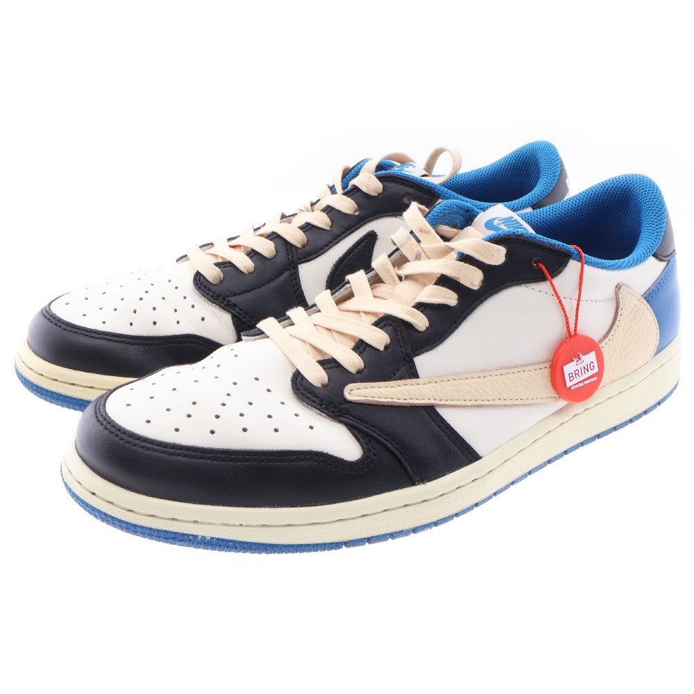 NIKE(ナイキ) ×TRAVIS SCOTT FRAGMENT DESIGN AIR JORDAN 1 LOW OG SP トラヴィススコット フラグメント エアジョーダン1 ローカットスニーカー US11/29cm DM7866-140
