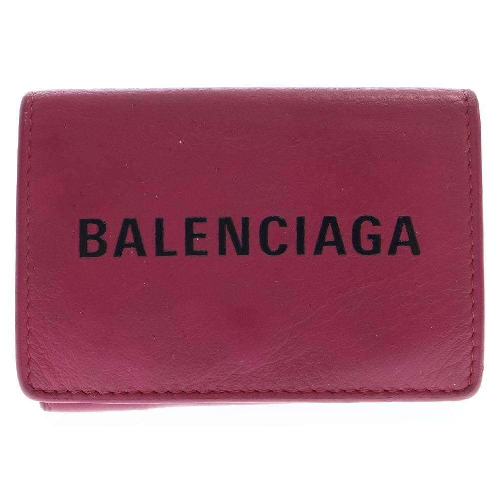 BALENCIAGA(バレンシアガ) エブリデイ ミニウォレット 三つ折り財布 516402 ピンク