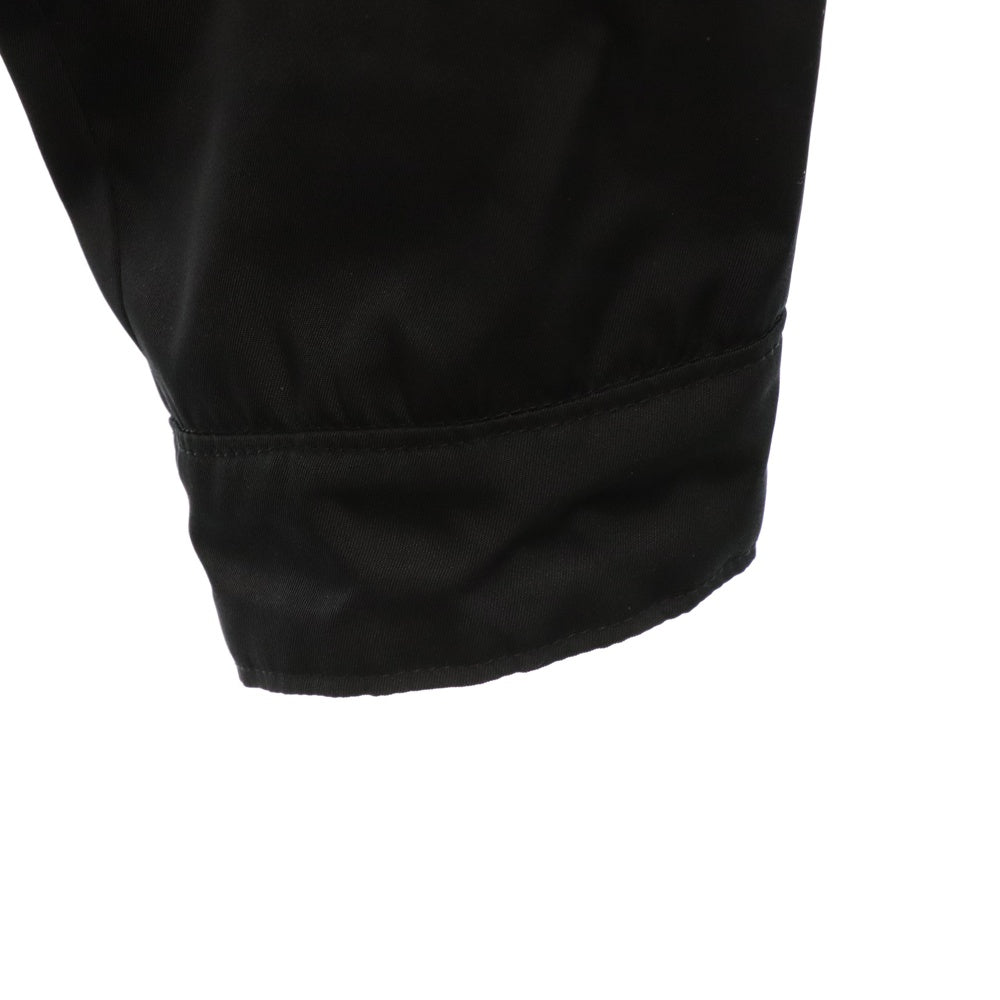 PRADA(プラダ) 24SS Re Nylon リナイロン スタッズ ジップアップ ジャケット ブルゾン ブラック SGB987 S221 1WQ8